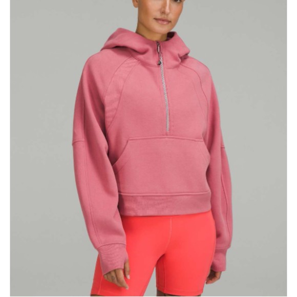 lululemon athletica Tops - Lululemon Scuba Oversized Half-Zip Hoodie
